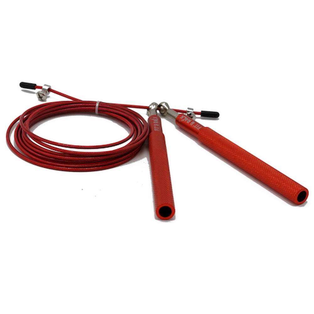 Corde à sauter Compétition Aluminium Rouge