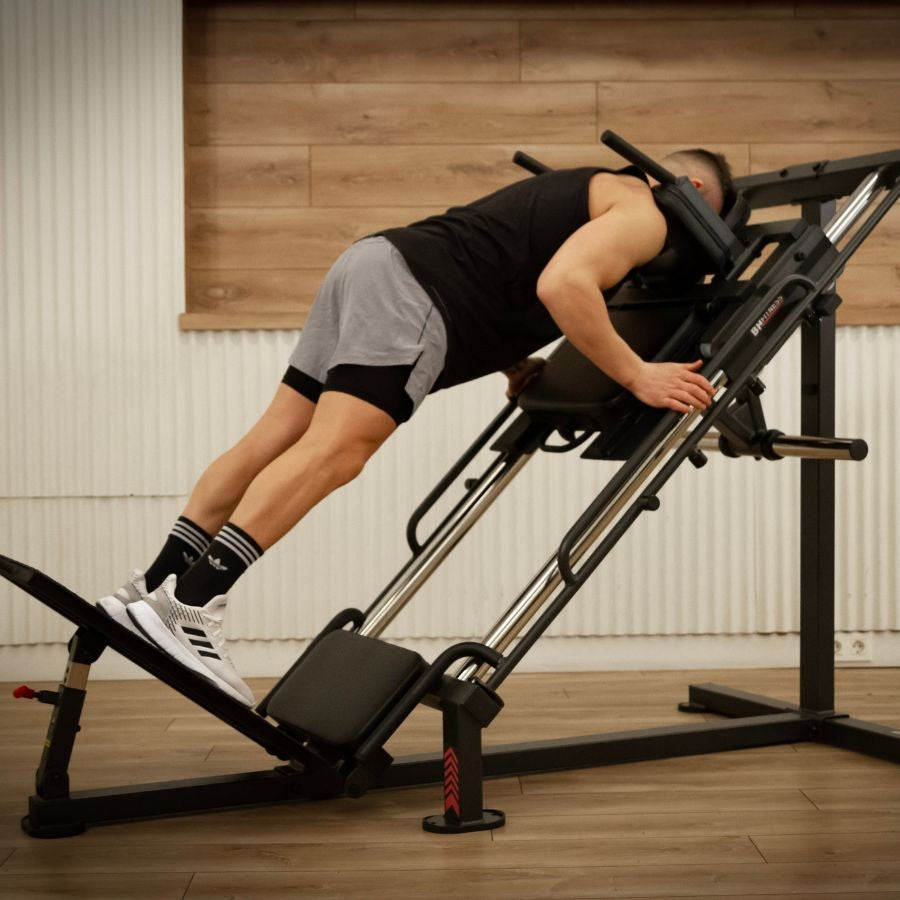 HACK SQUAT - LEG PRESS 45º